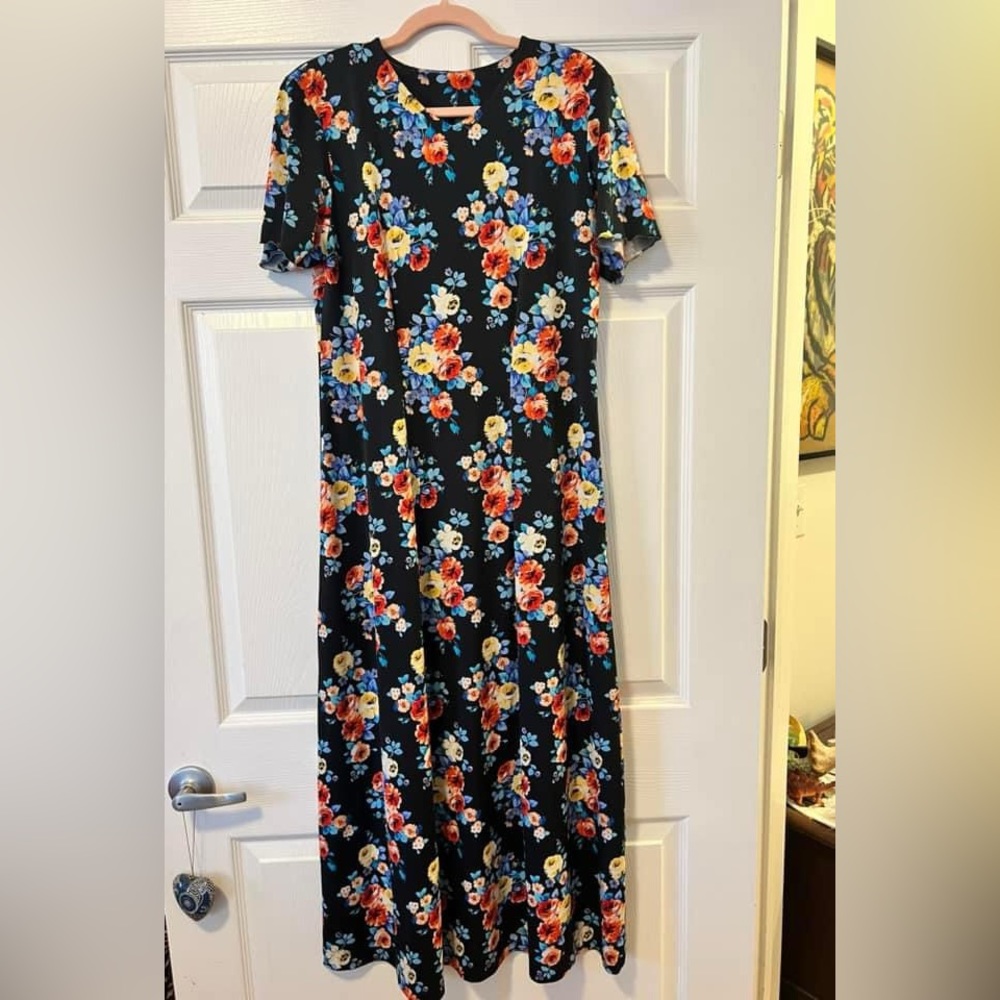 Vintage floral maxi